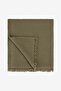 Cocoon 4 Layer Muslin Bedspread Khaki - 2