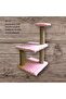 Modern Luxury Premium 86cm Long Double Layer Beaded Cat Scratching Post - 4