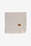 Ruffled Linen Blend Tablecloth Natural 150X320 - 2