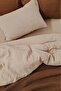 Waffle Large Waffle Bedspread Brown - 5