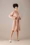 Linen Gauze Linen Bathrobe Beige - 3