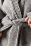 Pergamon Woolen Dressing Gown Gray - 4