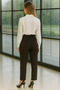 Comfortable Trousers with Tie-Waist and Side Pockets - 2