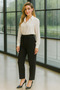Comfortable Trousers with Tie-Waist and Side Pockets - 3