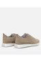 Men's Leather Beige Sports Shoes - 6