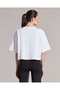 W graphic tee crew neck t-shirt women white tshirt s231254-100 - 3