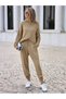 Women's Comfortable Fit Knitted Knitwear Design Set - 2