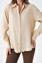 Women's Shirt Lapel Front Buttoned Straight Long Sleeve Comfortable Fit Curve Large Bedeb Summer Shirt - 6