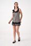Women's Lace Guipure Collar Thick Suspender Skirt Guipure Washable Plus Size Spr Stylish Curve Tunic
