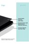 Magic Water Absorbing Bath Mat with Non-Slip Base, Black Color (2 Pieces) 40 X 60 cm Bathroom Front Water Absorbing Mat - 5