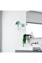 Togg Modern Metal Plated Headboard Single Wall Sconce Turquoise, Retro Wall Lamp Togg-14822