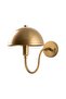 Togg Modern Metal Plated Headboard Single Wall Sconce Glossy Gold, Retro Wall Lamp Togg-14828 - 6