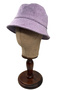 Lilac Unisex Soft-Textured Thick Bucket Hat Lilac Kaşe Thick Soft Winter Hat - 2