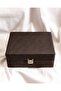 6 Watch Box, Faux Leather Covered, Custom Made, Handmade - 4