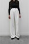 Ecru Oscar Palazzo Pants - 3