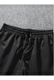 Unisex Black and Gray Two-Piece Jogger Sweatpants Set – Relaxed Fit Cotton - 4