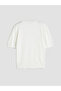 Crew Neck Women's Knitwear Sweater with Stones - 6
