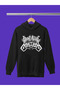 Bring Me the Horizon Printed Cotton Long Sleeve Ribbed 3-Ply Hooded Rock Sweatshirt