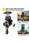 Anti-Theft Motorcycle Phone Mount Bike 1 Ball Phone Holder Handlebar Double Socket Arm Cellp - 3