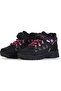 Nha 5105 Fur-Lined Elastic Velcro Non-Slip Sole Black Pink Children's Boots - 4