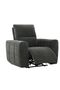 Quantum 1 Seater Fabric Power Motion Recliner - Grey, Plywood + LVL, Comfortable & Stylish - 4