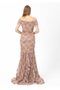 Off shoulder Fish Shape party dress - 4