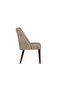 Benvinda 1+8 Wooden Dining Set - Walnut Brown, Engineered Wood, 1 Table & 8 Chairs, Malaysia - 7