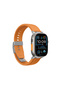 Watch Ultra 49mm Compatible Titan Chrono Silicone Band Strap Orange - 2