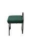 Hanner Green/Black Metal Bar Stool - Stylish Fabric Seating, 40.5" Height, 2-Year Warranty - 6
