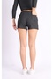 Women's Punta Reported Camisole Black Casual Shorts - 6