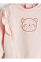 Printed Baby Girl Sweatshirt and Pants 2-Piece Set (W5) - 6