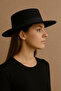Gondol Stylish Design Fedora Women's Black Hat - 4