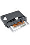Zunwei 15.6" Gray PU Leather Laptop Bag for Men – Waterproof Business Messenger Briefcase - 7