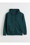 Özmarka New Season Hooded Men's Zippered Sweatshirt - 5