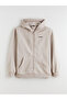 Özmarka New Season Hooded Men's Zippered Sweatshirt - 5