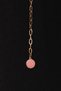 Women's Gold Pink Mineral Round Adjustable Chain Belt Pmkm25794 - 4