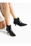 Ocre Black Crocodile Women's Boots - 3