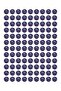 New Year Themed Happy New Year Sticker Set, New Year Gift Packaging Label, 108 Pieces, 33X33Mm, Blue