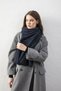 Lurex Sparkling Knit Scarf – Glitter Knit Scarf – Stylish and Warm Women's Winter Accessory, Soft Women's Scarf - 2