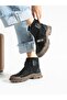 Aster Black-Mink Parachute Women's Boots - 4
