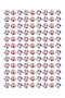 New Year Happy Holidays Sticker Set, New Year Gift & Package Label, 108 Pieces, 33X33 mm (3 Designs)