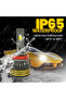 مصابيح أمامية LED M8 PRO H11، 130 واط، 30000 لومن - 6500 كلفن، IP65، فائقة التركيز - 4