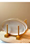 2-Piece 20 cm Gold Mesh Porcelain Boat Plate – Luxurious Presentation Plate for Stylish Table Settings - 2