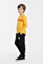 Fan Color Themed Boys' Top and Bottom Set with Elasticated Legs - 3