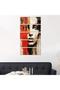 Modern wall panel, artwork - 24520 - divided into five equal pieces