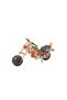 Set de construcție educațional, model de motocicletă, 257 piese, multicolor,