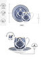Mercan 6-Person Coffee Cup Set 90 ml - 2