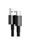 Baseus 1m Type-C Charging Cable - Black - 3
