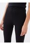 Lcw Outdoor Black Elastic Waist Women's Outdoor Leggings - 3