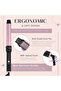 5-in-1 Interchangeable Hair Styler Set with Ceramic Tourmaline Barrels Curling Wand, Round - 7